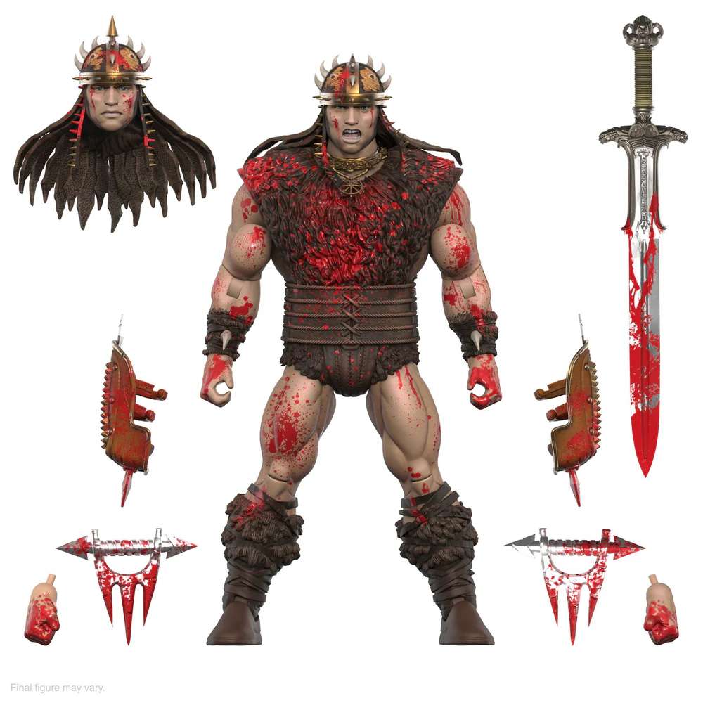 Conan the Barbarian Blood-Soaked Pit Fighter ULTIMATES! Figur super 7