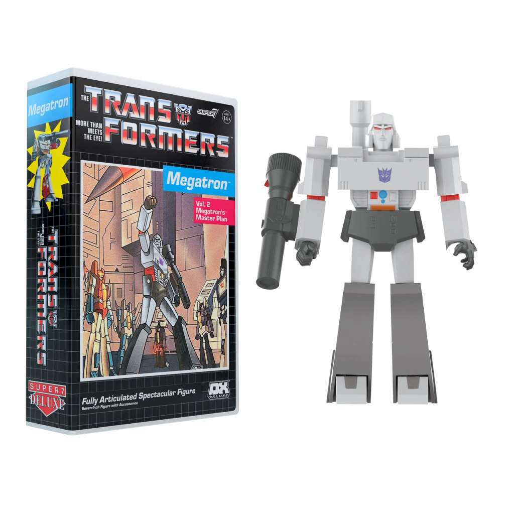 Transformers Deluxe Megatron (VHS) Figur super 7