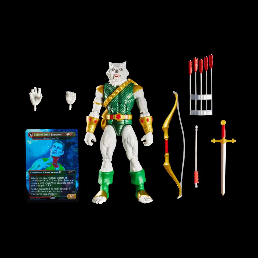 Marvel Legends Magic The Gathering Man-Wolf Action Figur hasbro