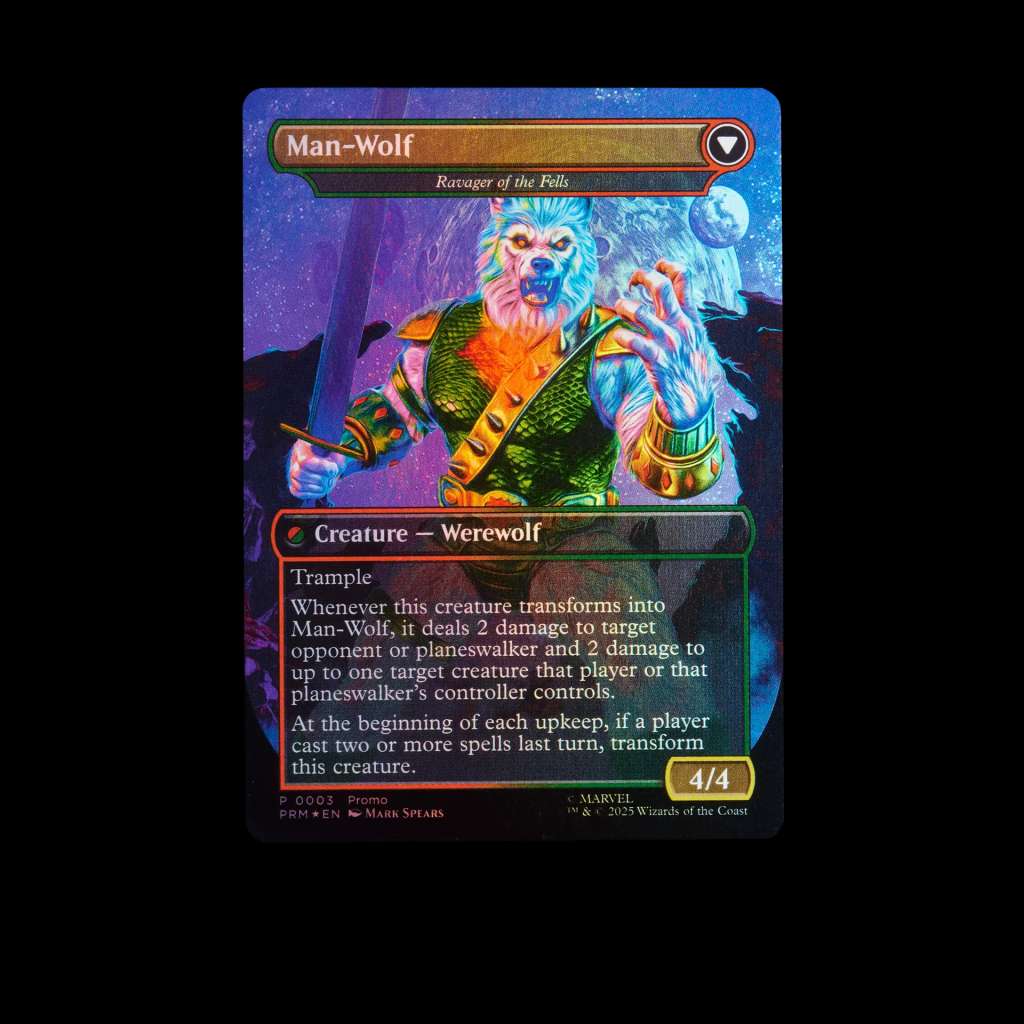 Marvel Legends Magic The Gathering Man-Wolf Action Figur hasbro