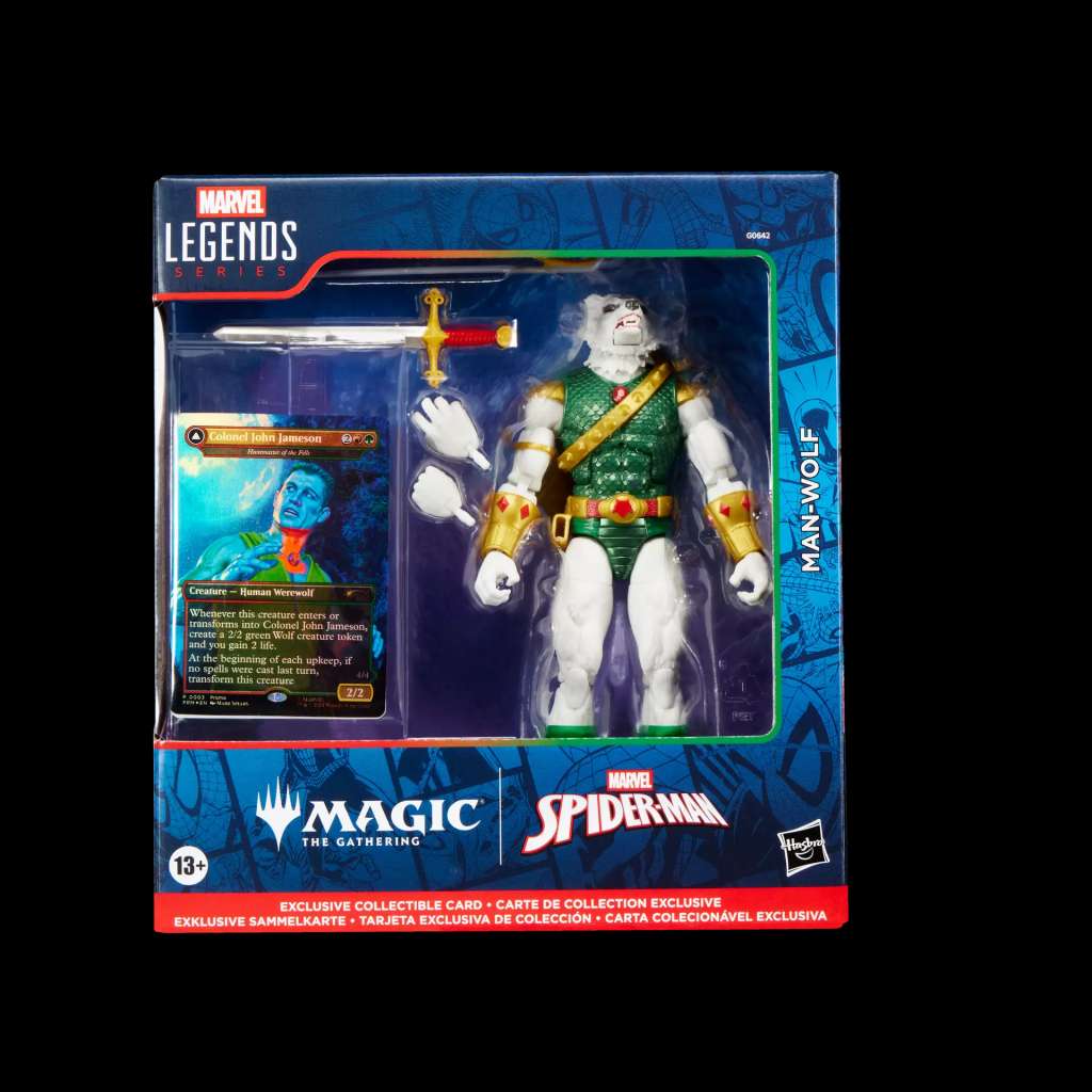 Marvel Legends Magic The Gathering Man-Wolf Action Figur hasbro