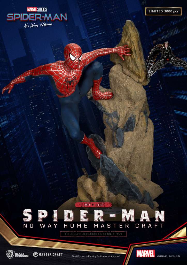Spider-Man No Way Home: Friendly Neighborhood Spider-Man Master Craft ST beast kingdom