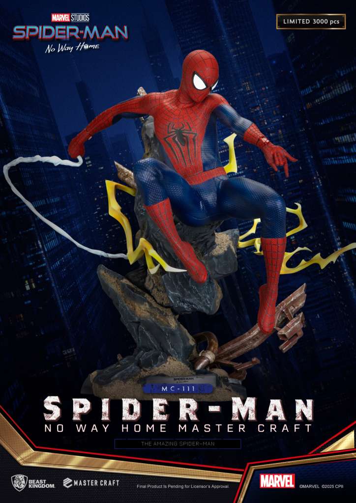 Spider-Man No Way Home: The Amazing Spider-Man Master Craft Statue beast kingdom
