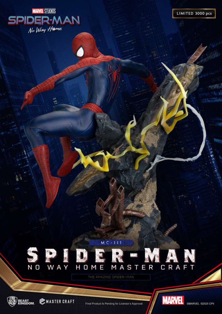 Spider-Man No Way Home: The Amazing Spider-Man Master Craft Statue beast kingdom