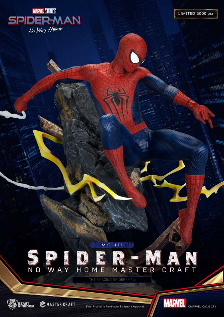 Spider-Man No Way Home: The Amazing Spider-Man Master Craft Statue beast kingdom