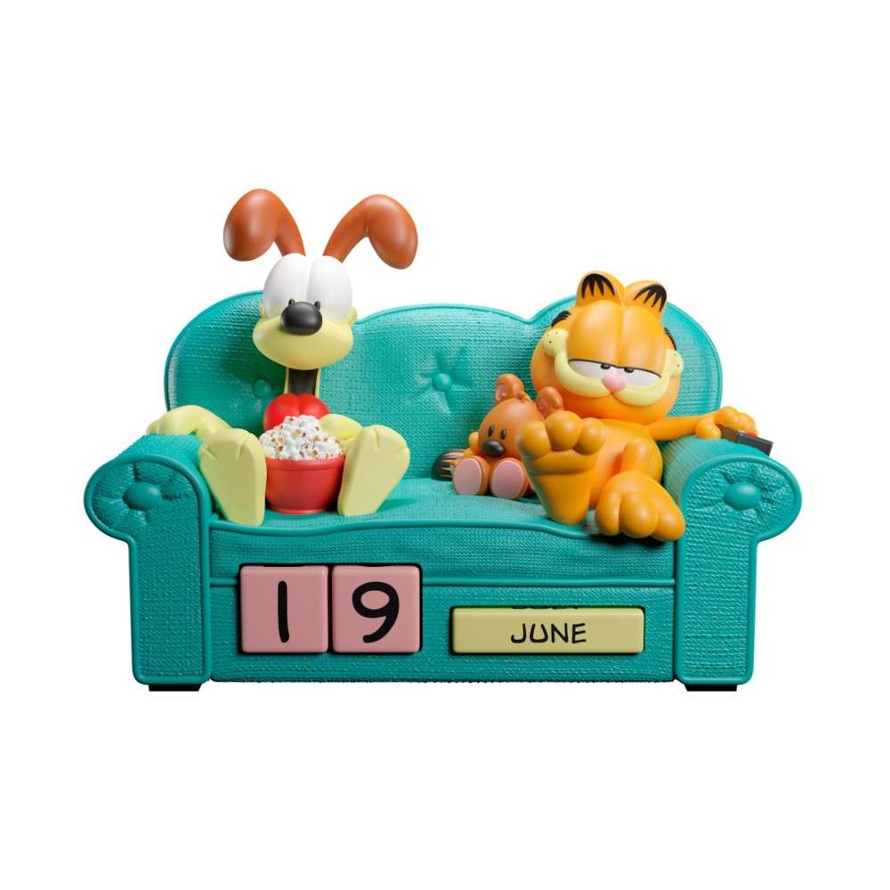 Garfield 3D Perpetual Calendar - En unik och färgglad tidsvisare grupo erik
