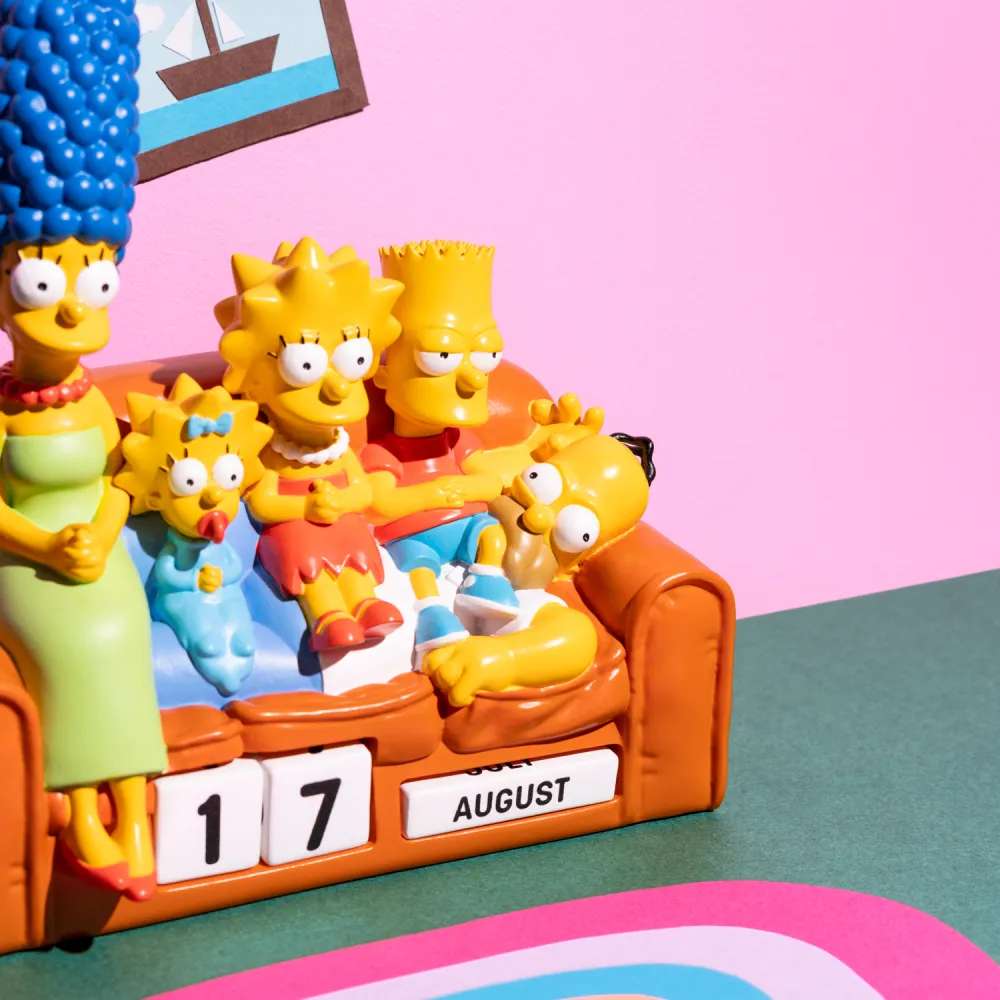 The Simpsons Familj 3D Evig Kalender grupo erik
