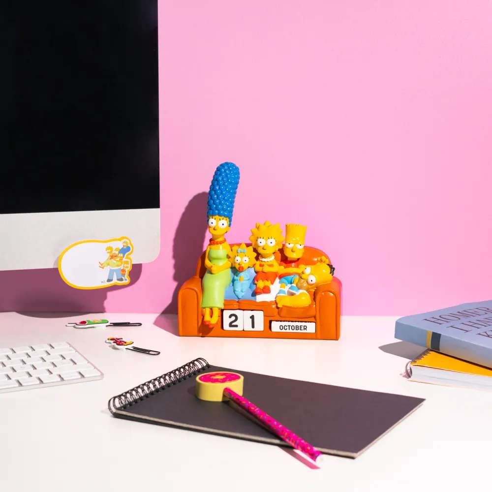 The Simpsons Familj 3D Evig Kalender grupo erik
