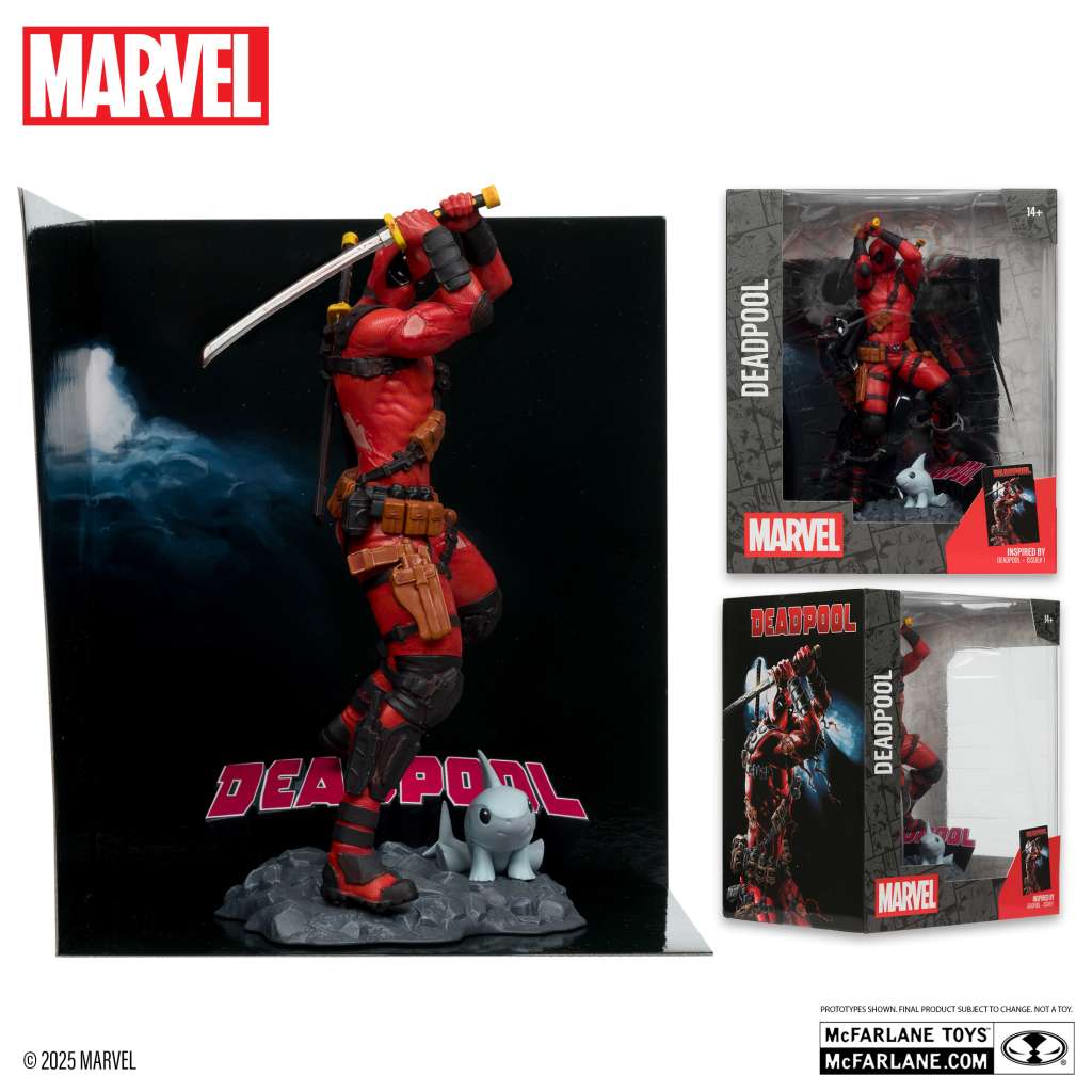 Marvel collection 1/10 wv5  deadpool (deadpool #1) figure
