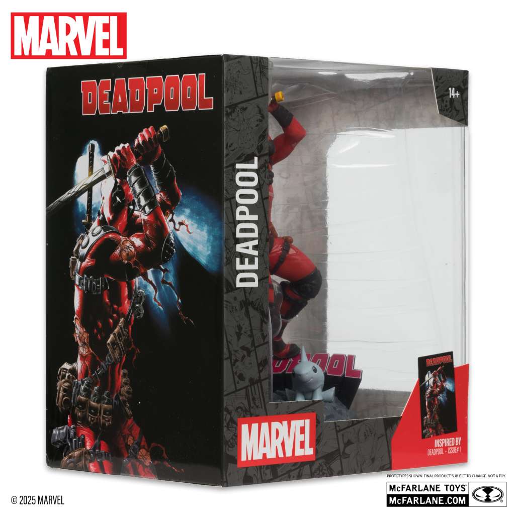 Marvel Samling 1/10 WV5 Deadpool (Deadpool #1) Figur mcfarlane toys 2025