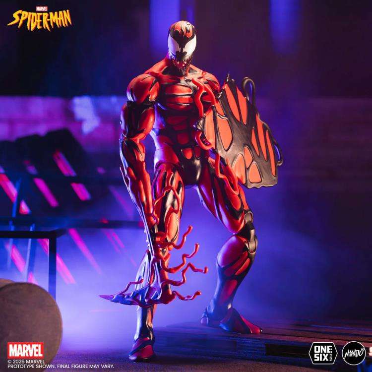 Spider-man: The Animated Series Carnage 1/6 Scale Figur mondo