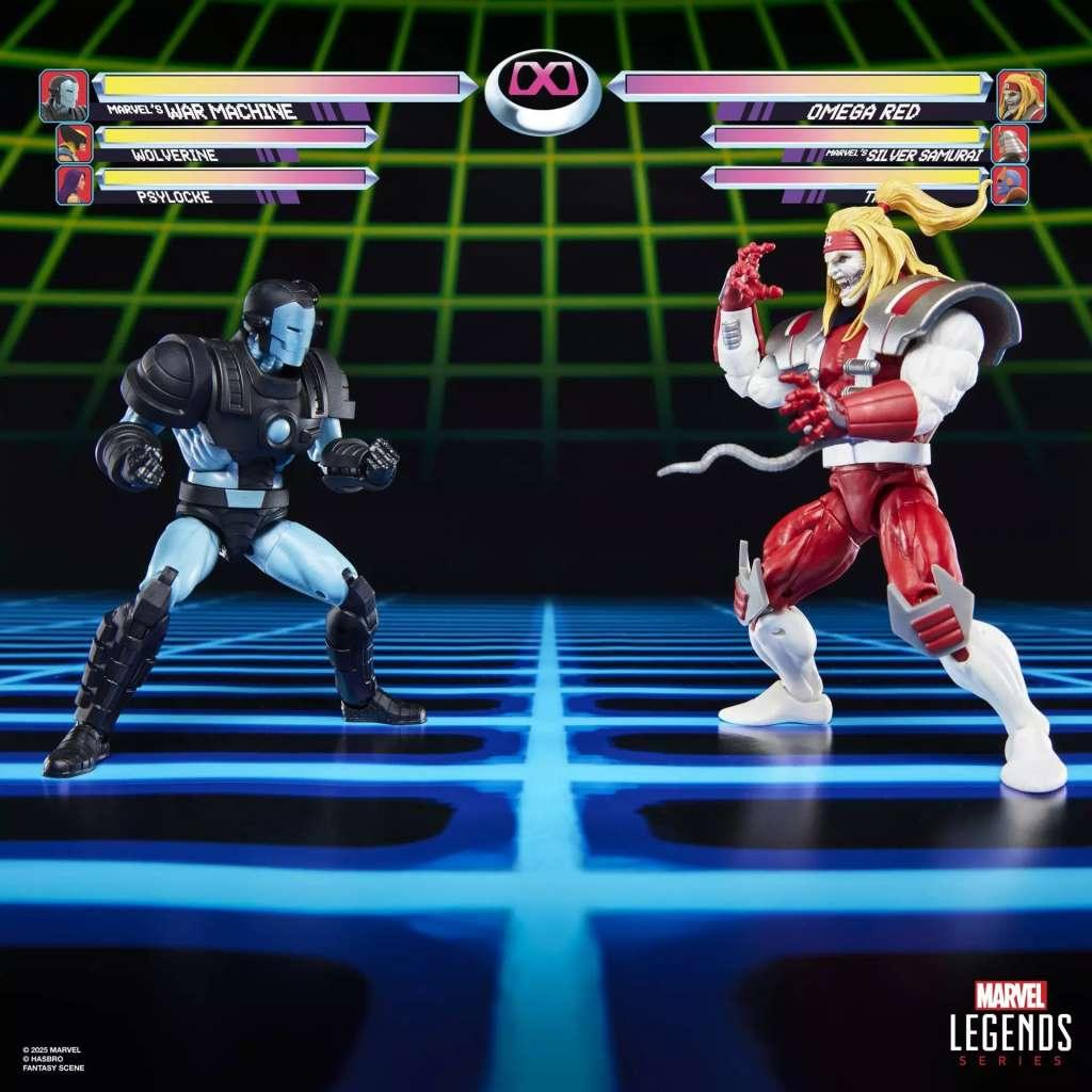 Marvel Legends Gamerverse War Machine vs Omega Red Action Figur - Robotto