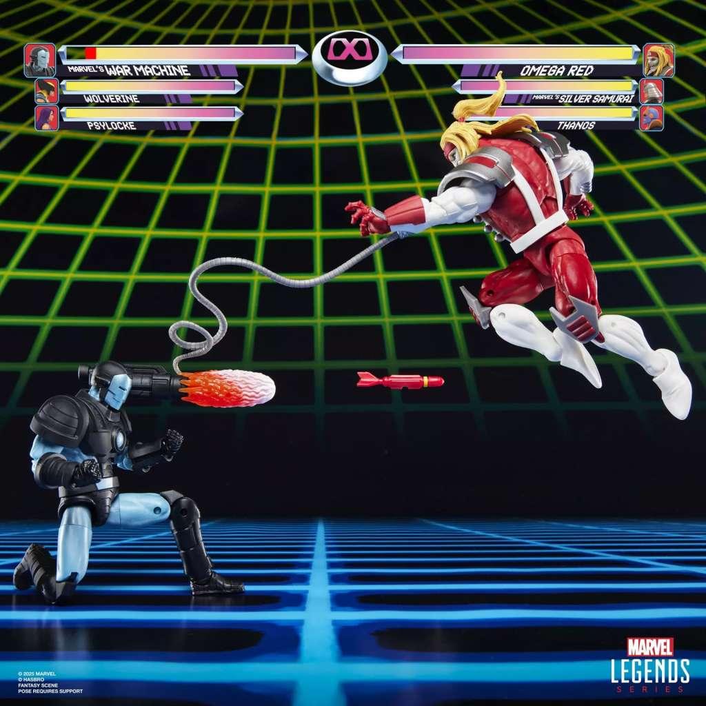 Marvel Legends Gamerverse War Machine vs Omega Red Action Figur - Robotto