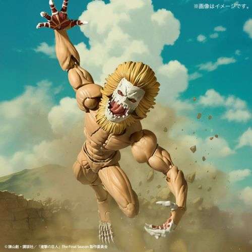 Revoltech Attack on Titan A.Y. Jaw Titan Action Figur kaiyodo