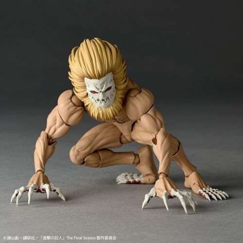 Revoltech Attack on Titan A.Y. Jaw Titan Action Figur kaiyodo