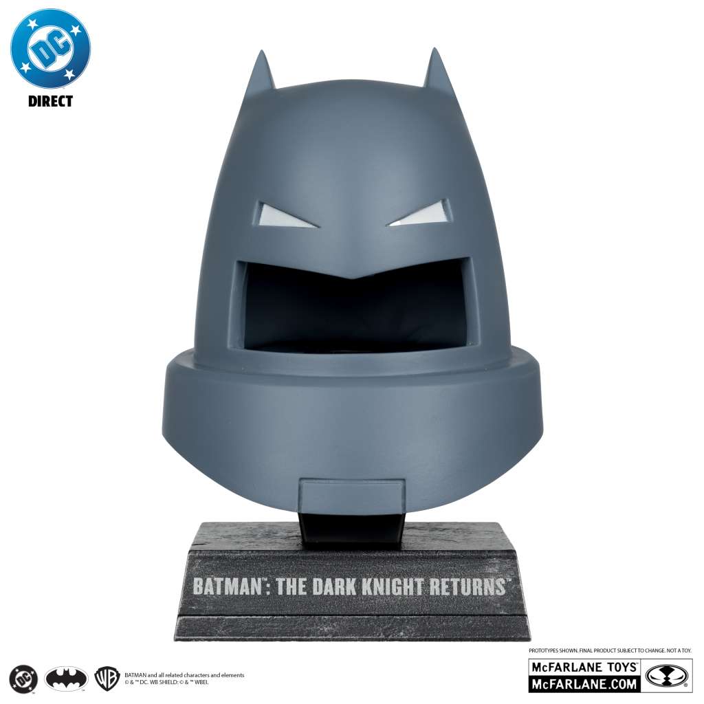 DC Direct Batman 1:3 Cowl Prop Replica - Armored Batman (Dark Knight Returns) mcfarlane toys 2025