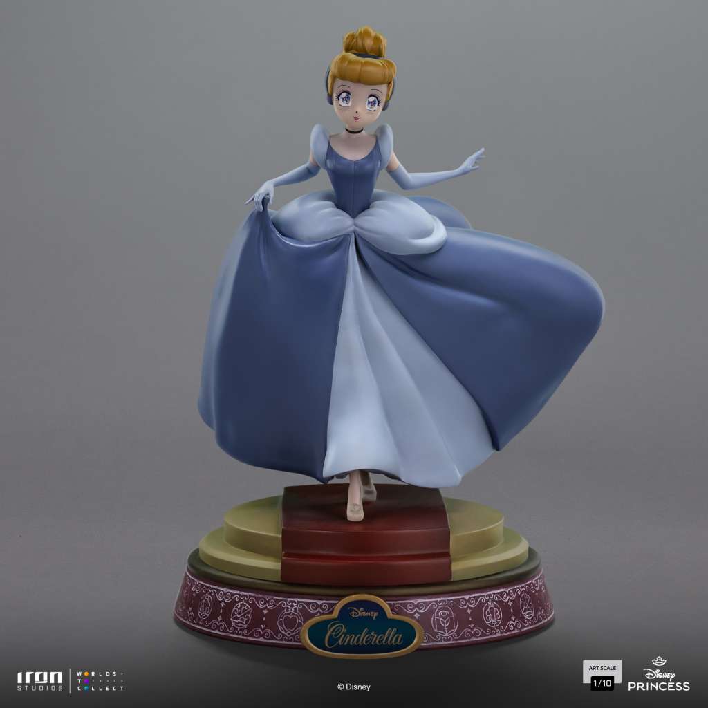 Disney Anime Prinsessa Cinderella PVC Staty iron studios