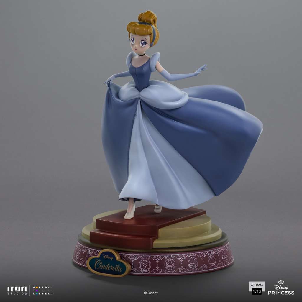 Disney Anime Prinsessa Cinderella PVC Staty iron studios