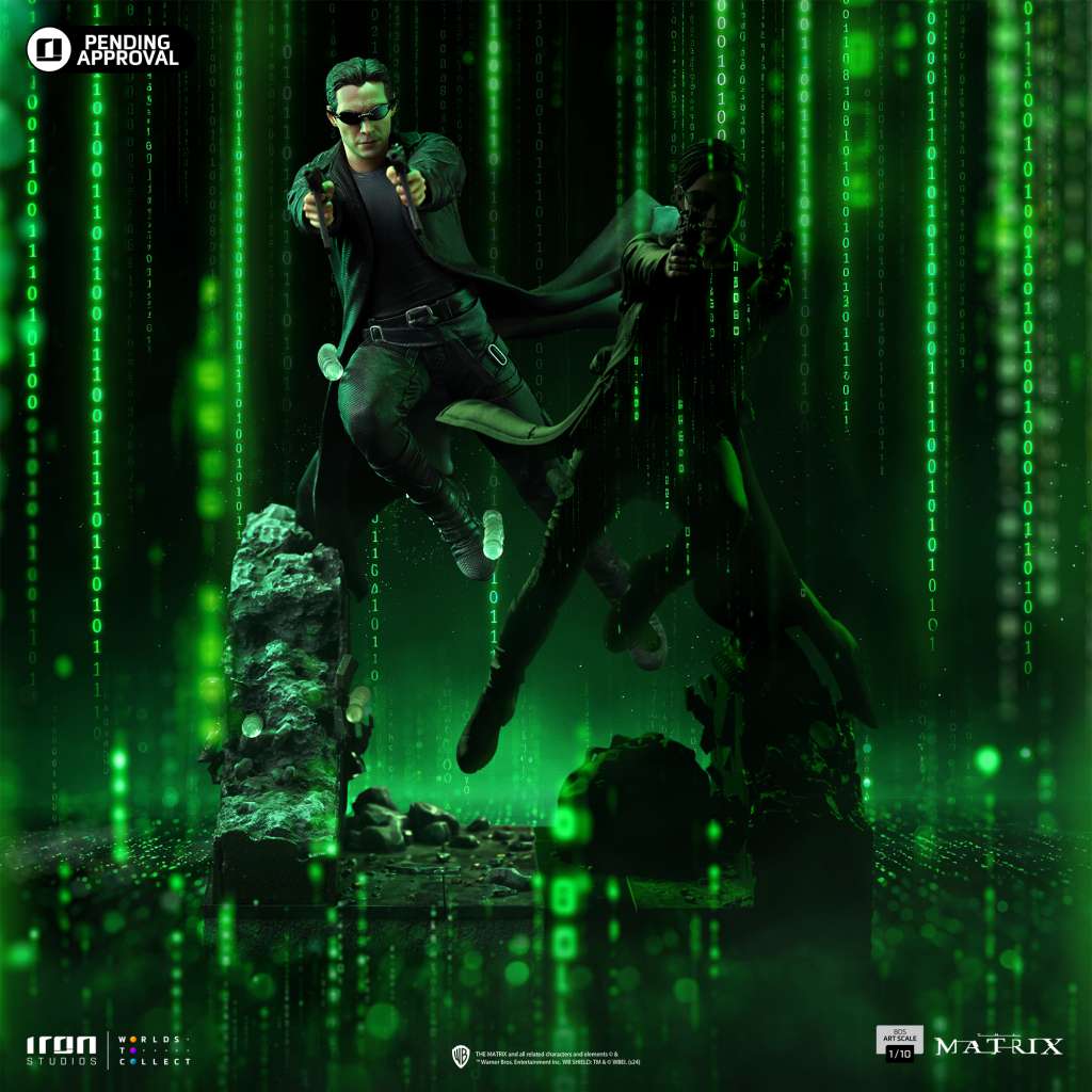 Matrix Neo 1/10 Figur iron studios