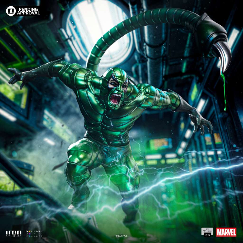 Spider-man vs Villains Scorpion 1/10 Statue iron studios