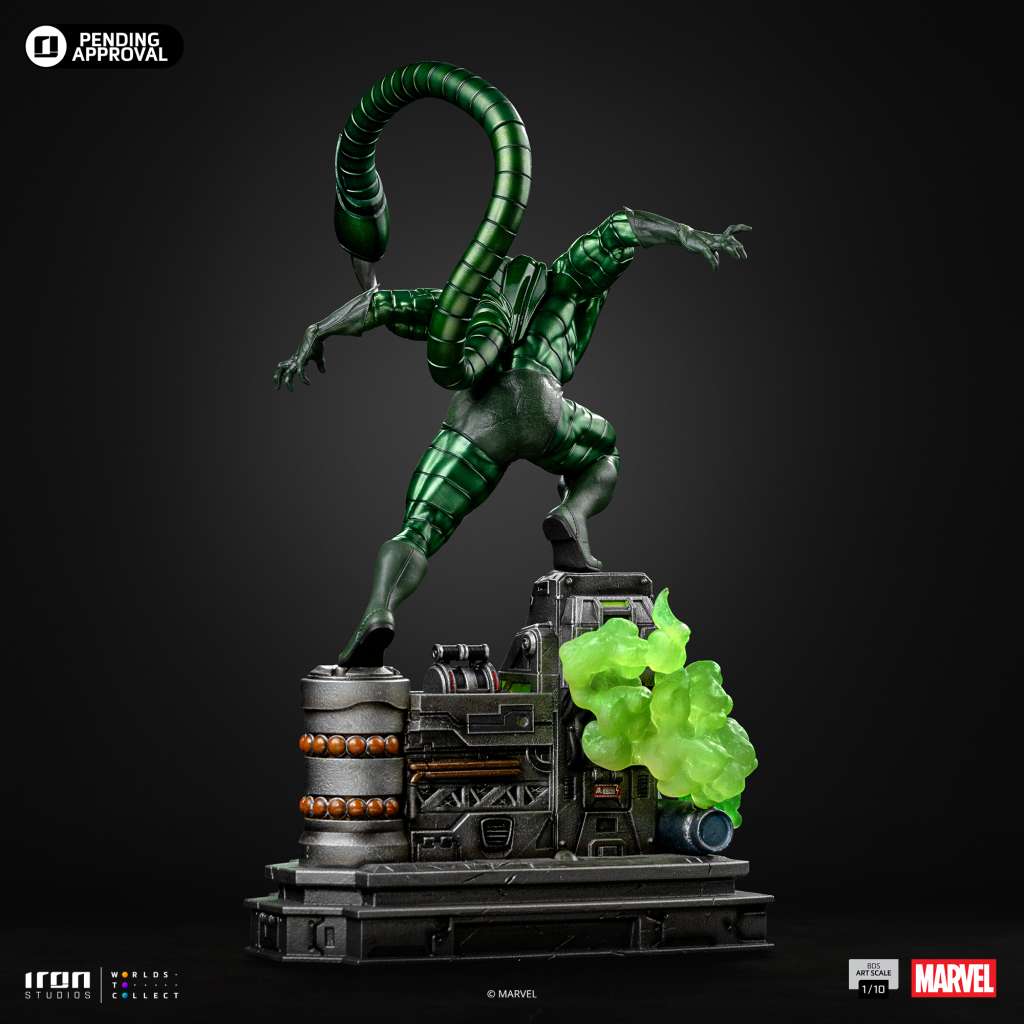Spider-man vs Villains Scorpion 1/10 Statue iron studios