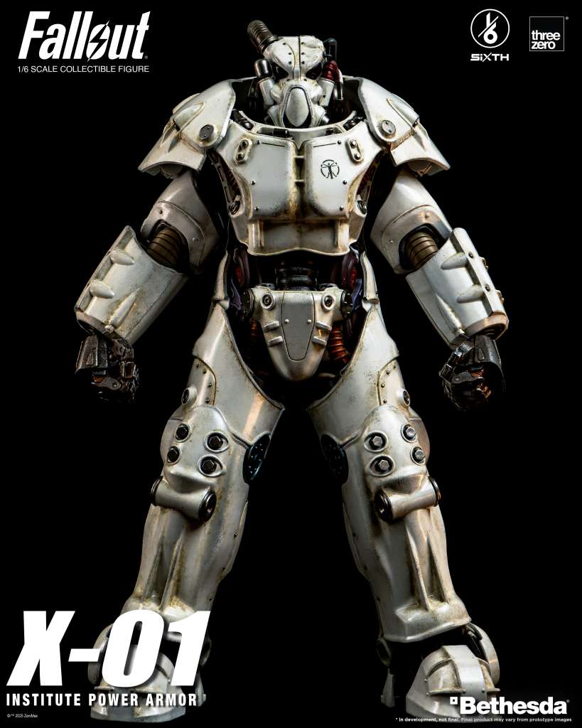Fallout x-01 Institute Power Armor 1/6 AF - Det Ultimata Samlarobjektet threea toys/threezero