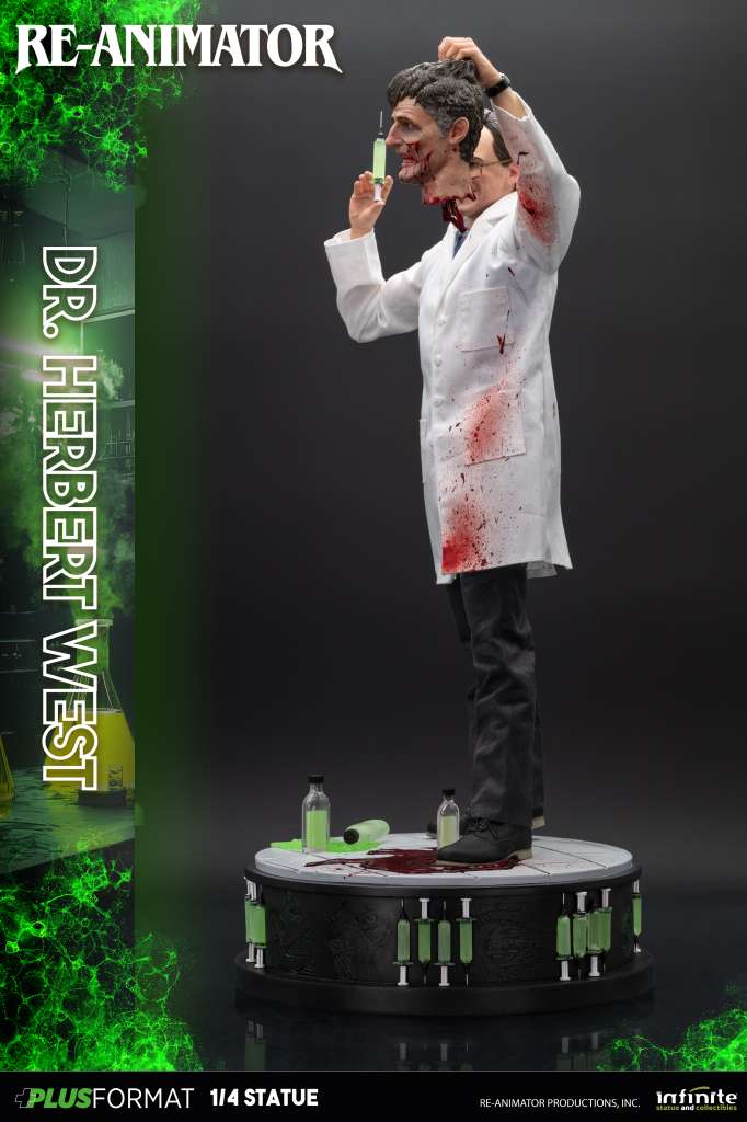 Re-animator Dr. Herbert West 1/4 Plus Format Figur - Exklusiv Samlarfigur infinite statue