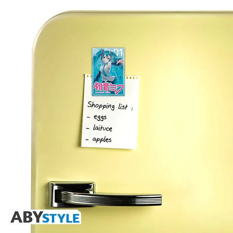 Hatsune Miku Magnet - Cool och Unik Dekoration - Robotto