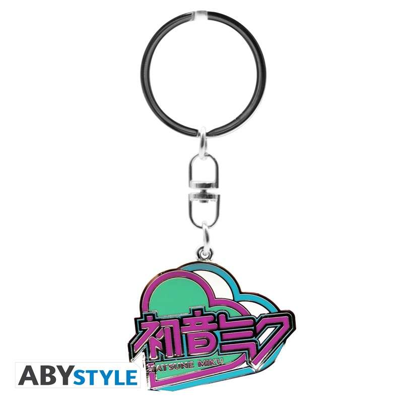 Hatsune Miku Heart Nyckelring - Officiell Metal Nyckelring abystyle studio