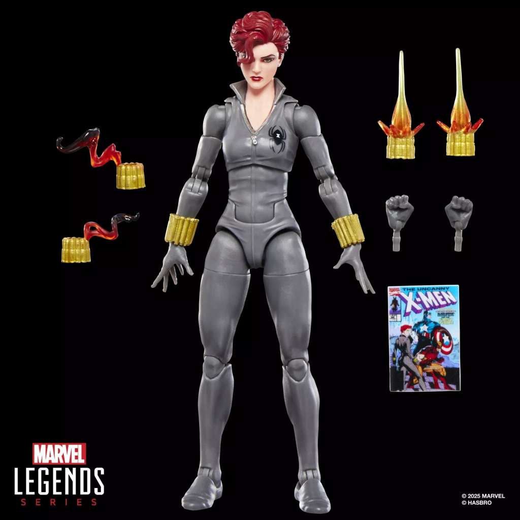 Marvel Legends Mini Comics Black Widow Action Figur