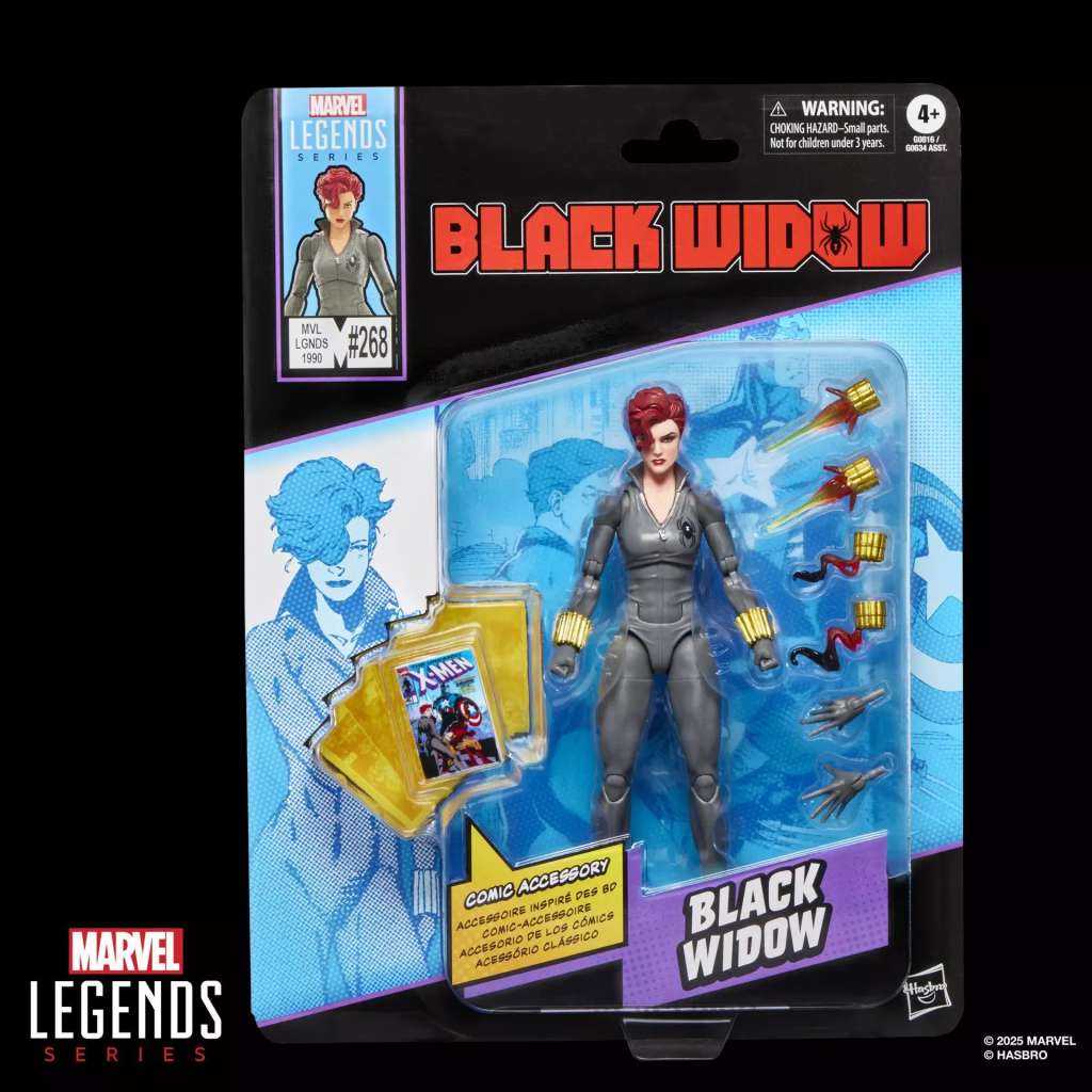 Marvel Legends Mini Comics Black Widow Action Figur