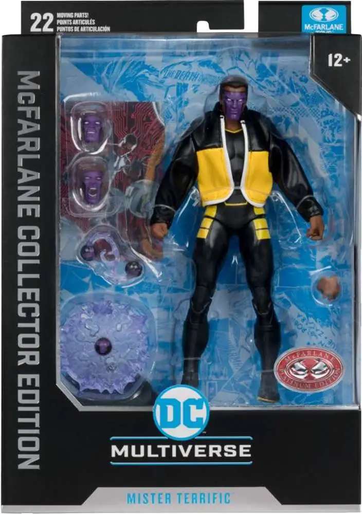 DC Multiverse Wave 11 Mr. Terrific - Justice Society of America AF mcfarlane toys 2025