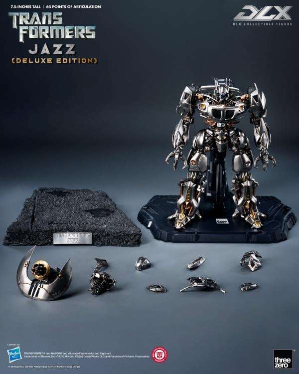 Transformers DLX Jazz DLX ED AF - Enastående Samlarfigur threea toys/threezero