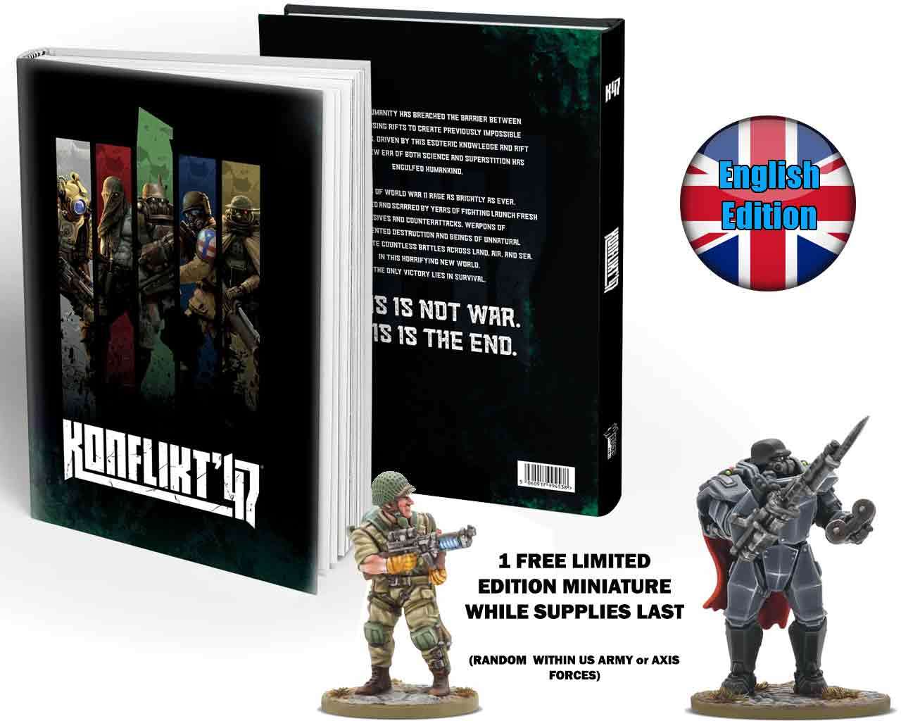 Konflikt '47 Ny Utgåva 2025 Regelbok warlord games