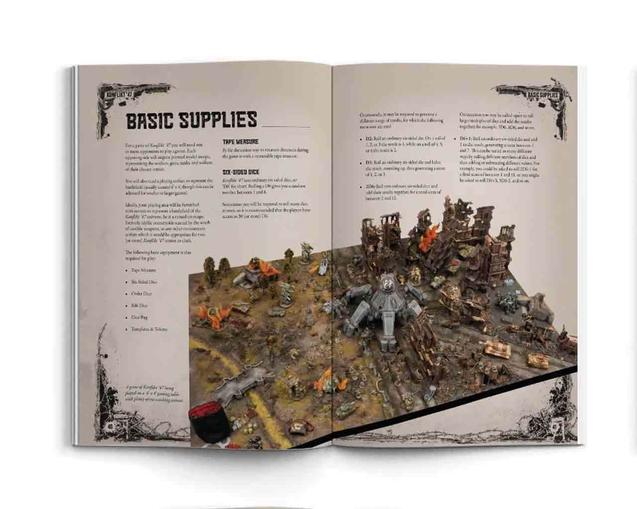 Konflikt '47 Ny Utgåva 2025 Regelbok warlord games