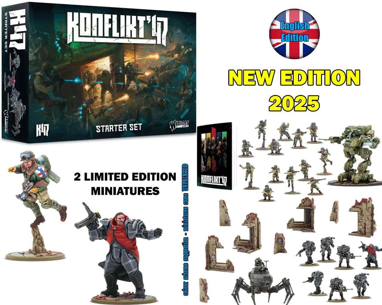 Konflikt '47 Ny Utgåva 2025 Startset warlord games