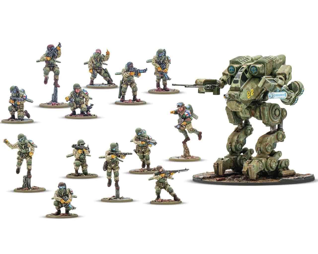 Konflikt '47 Ny Utgåva 2025 Startset warlord games