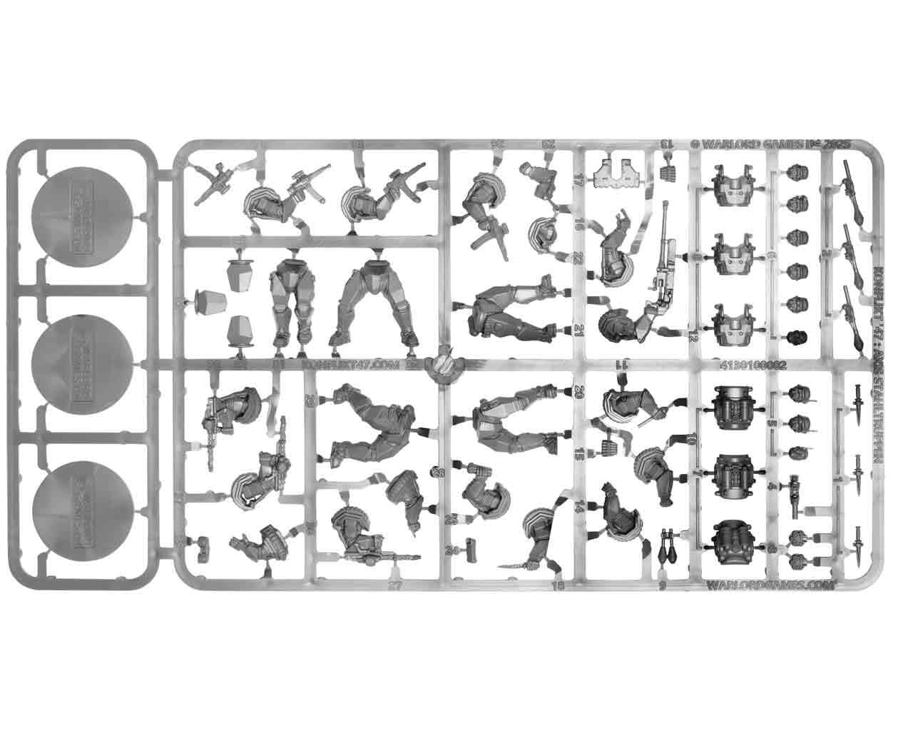 Konflikt '47 Ny Utgåva 2025 - Stahltruppen Tung Infanteri warlord games
