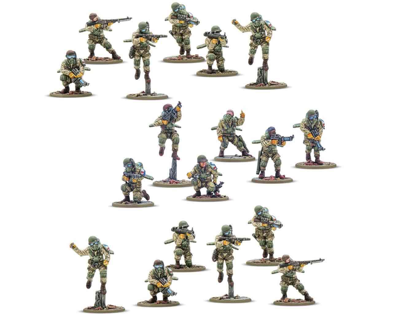 Konflikt '47 Ny Utgåva 2025 Firefly Airborne Infantry warlord games