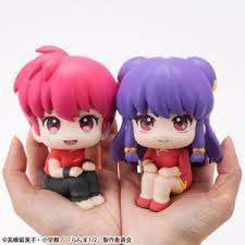 Ranma 1/2 TV Anime Ranma & Shampoo Set med Present - Robotto