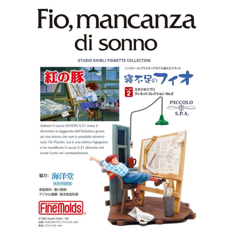 Porco Rosso Sleepless Fio 1/48 Målarkit - Robotto