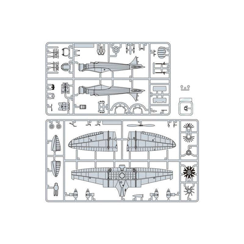 The Wind Rises Typ 9 Prototyp Jaktflyg 1/48 Modellkit studio ghibli