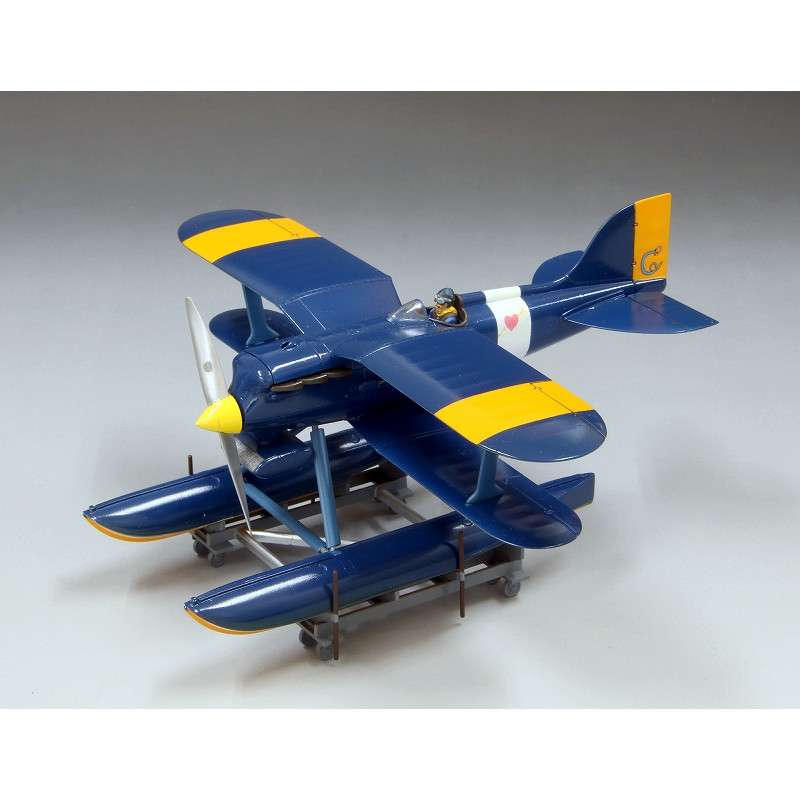 Porco Rosso Curtiss R3C-0 Seaplane + Fig. Curtis 1/48 Modellkit studio ghibli