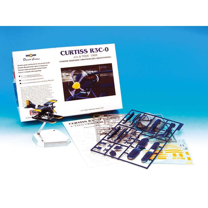 Porco Rosso Curtiss R3C-0 Seaplane Prototype 1/72 Modellkit studio ghibli