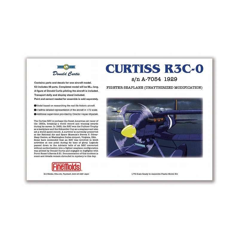 Porco Rosso Curtiss R3C-0 Seaplane Prototype 1/72 Modellkit - Robotto