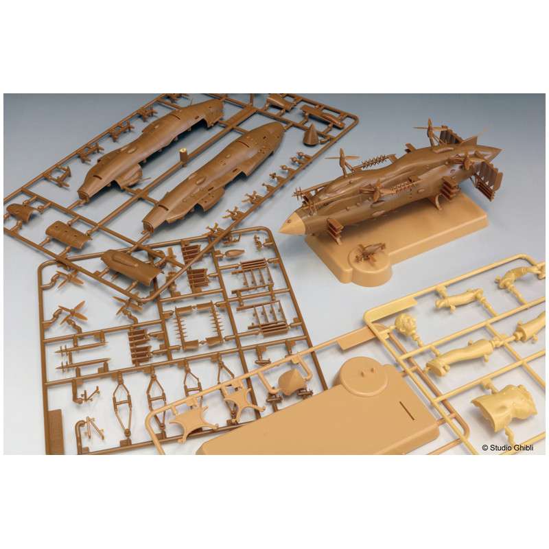 Castle in the Sky: Goliath Flying Battleship Modellkit studio ghibli
