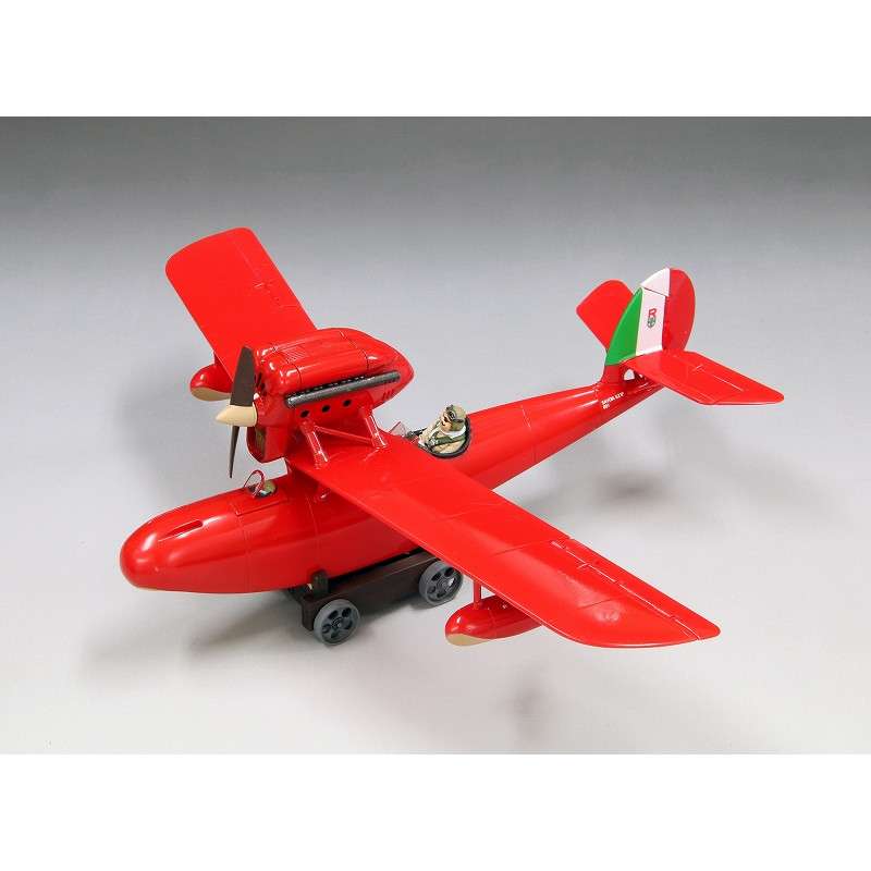 Porco Rosso Savoia S.21F Version 2 + Fig. Gina 1/48 Modellkit studio ghibli