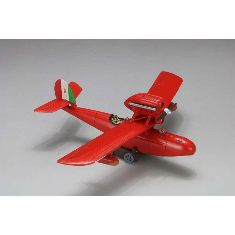 Porco Rosso Savoia S.21F Version 2 + Fig. Porco 1/72 Modellkit studio ghibli