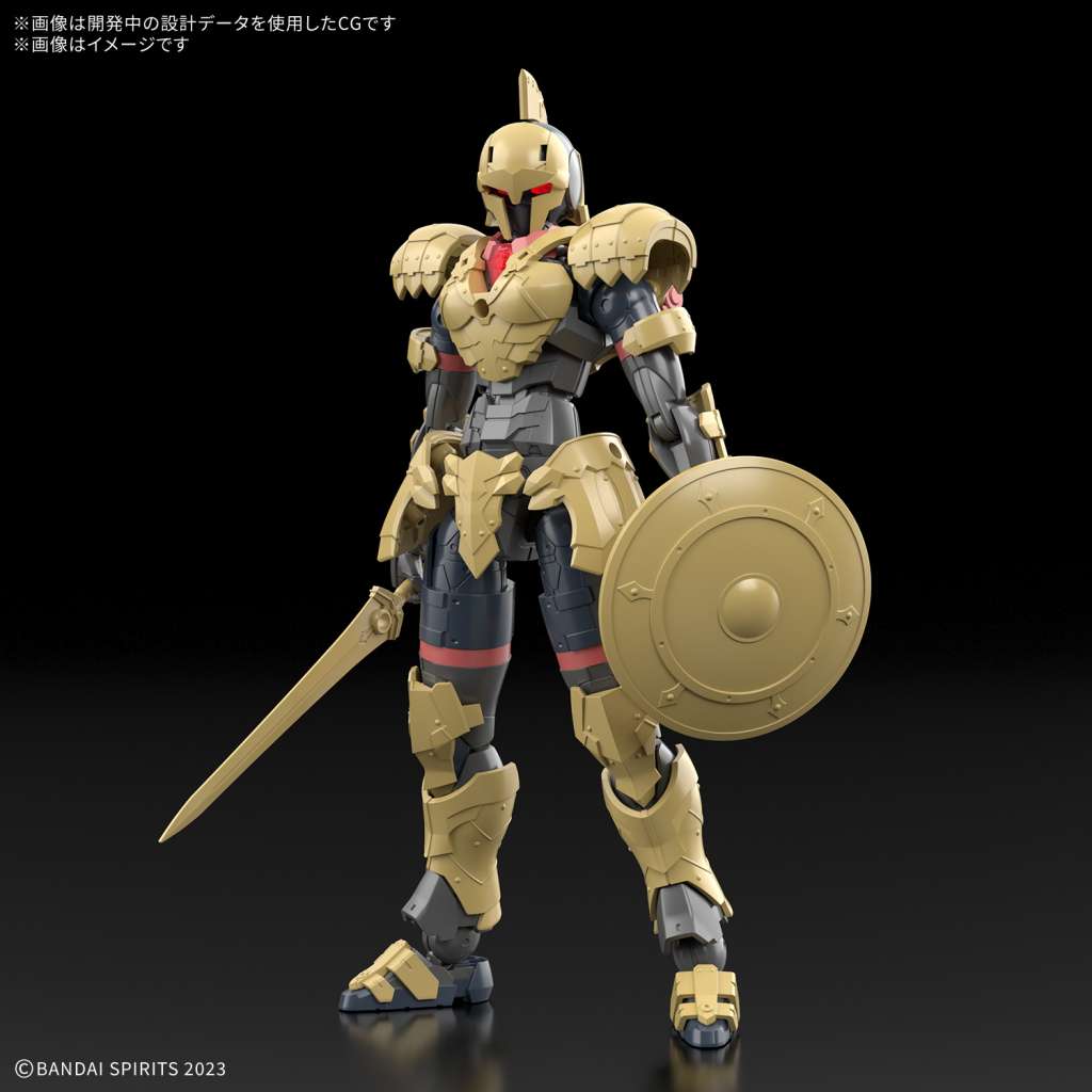 30MF Liber Swordman - Professionell Spelkaraktär bandai model kit gunpla
