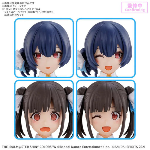 30ms Alternativ Hårstil & Ansiktsdelar Set - Chiyoko Sonoda/Rinze Morino - Robotto